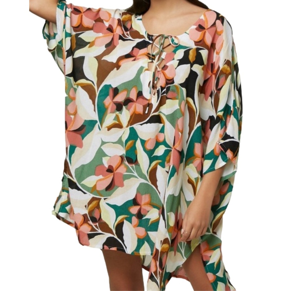 O'Neill Women's Multi-Color Cover-Up Dress